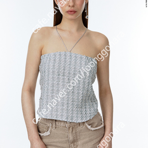 소프트서울 뷔스티에 홀터탑