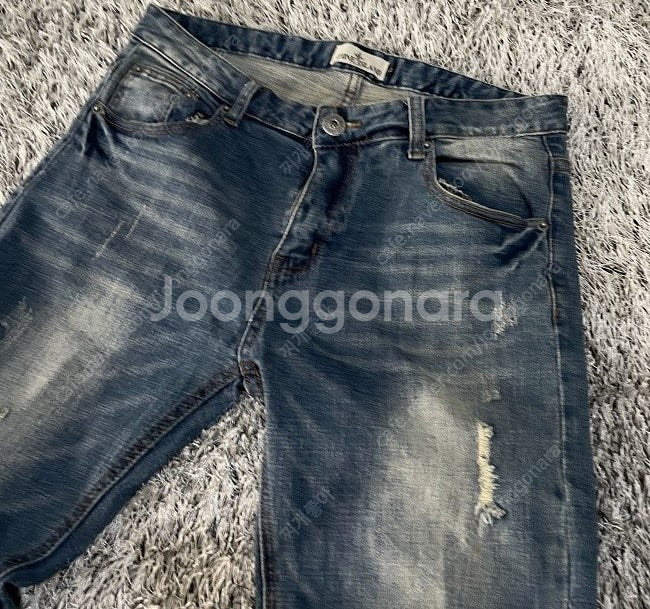 스톤아일랜드 데님청바지 데님팬츠 32인치--1