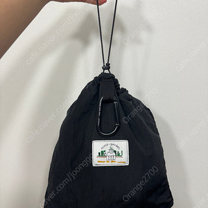 에메모가든 블랙 나일론 백팩 095