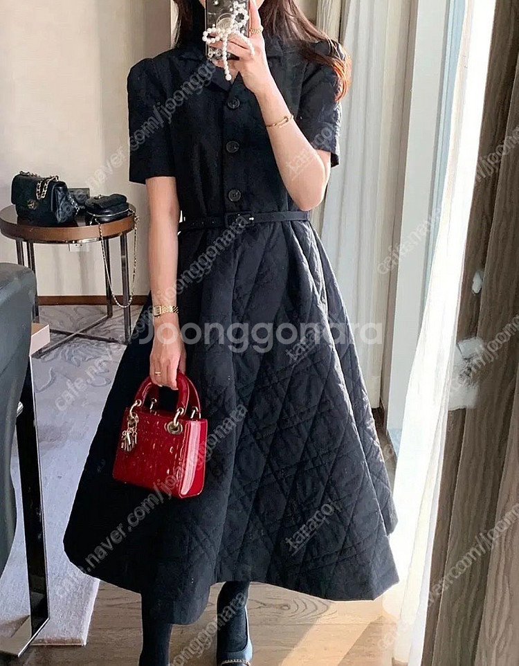 byssiny 패딩 원피스--0