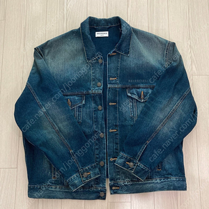 백화점판 발렌시아가 오버핏 청자켓 xs사이즈 105~110