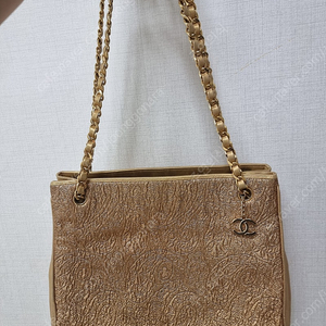 샤넬 골드 쇼퍼백