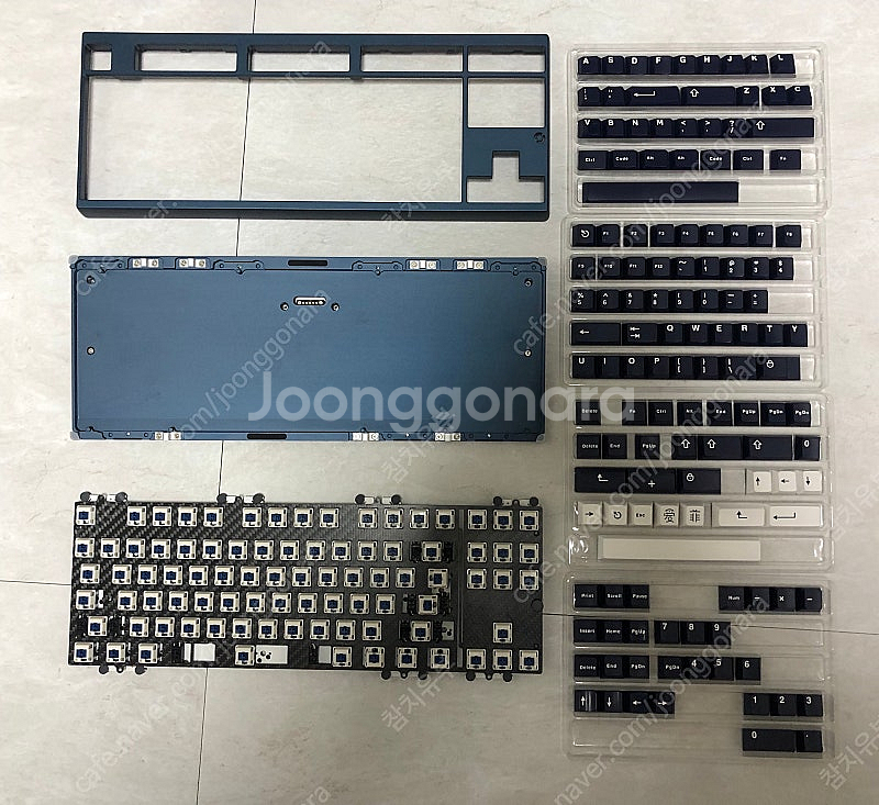 Qwertykeys NEO80 네오 네이비 커스텀 키보...--1