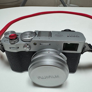 후지 카메라 x100v 실버