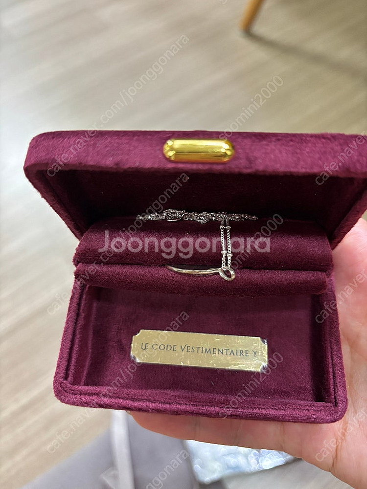 예지스 코스모폴리탄줄라이 LCVY 므슈와이 목걸이 새것--3