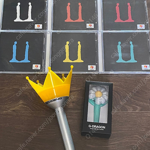 빅뱅 지드래곤 뱅봉 응원봉 민트 키링 앨범 지디 GD 위버맨쉬