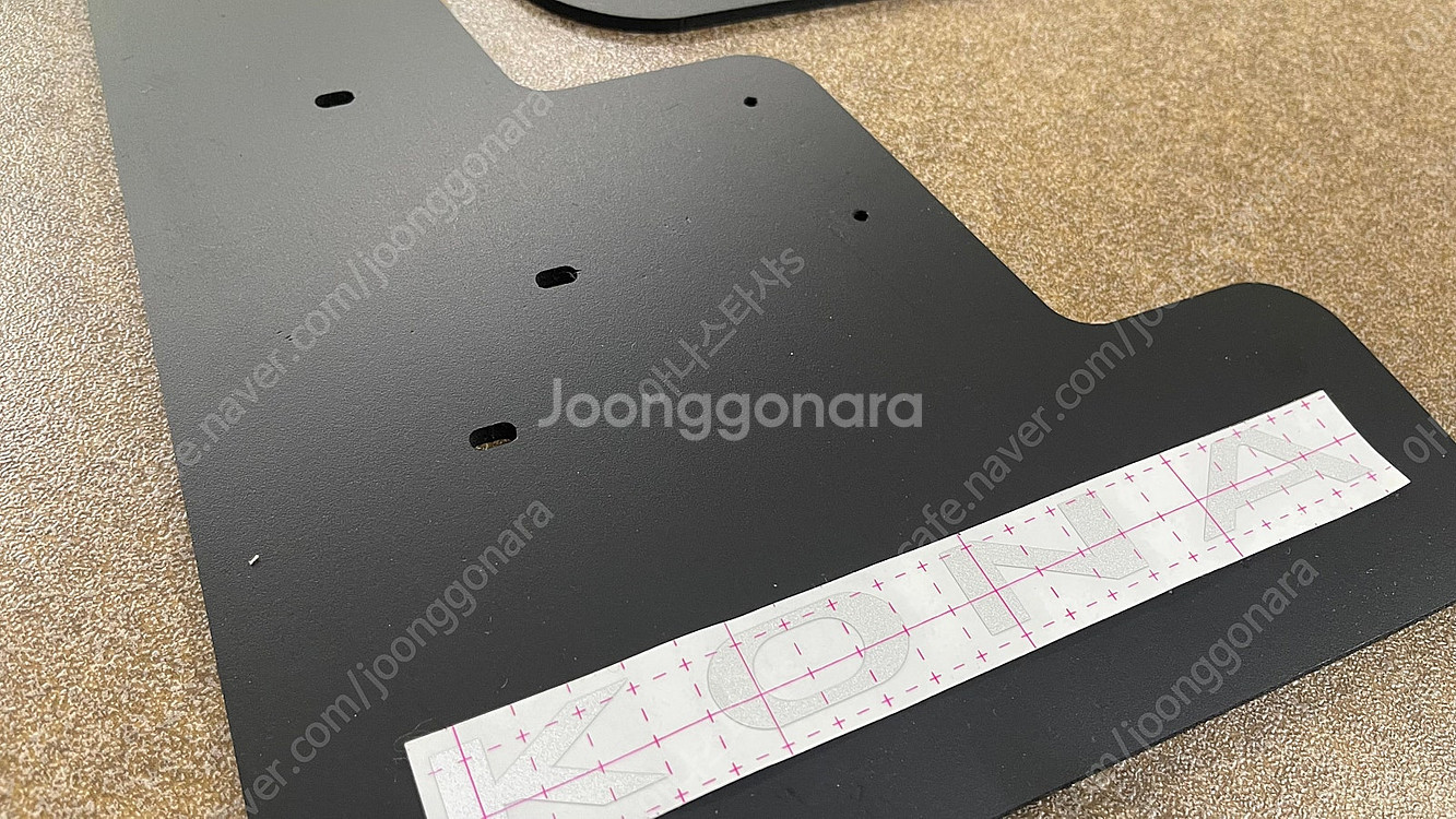 블루아머 머드가드 (무광/유광) 12종 리퍼상품 (팰리세이드,렉스턴,싼타페,니로,코나,벨로스터,트랙스, 등)--7