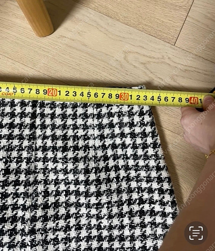 산드로 트위드 스커트 55사이즈--6