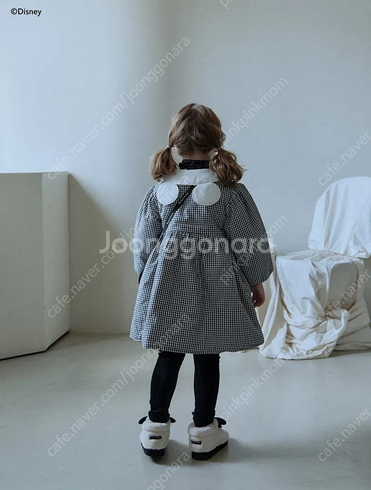 로아앤제인 디즈니 퀼팅 리버서블 원피스형 패딩 아우터 ...--3