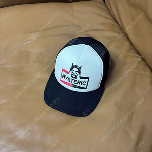 Hysteric Glamour 히스테릭글래머 블랙 6패널 메쉬 볼캡 모자