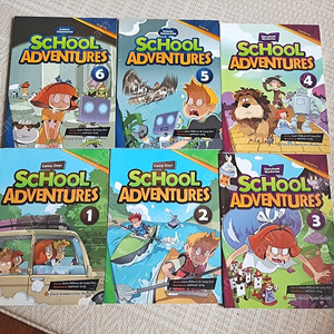 school adventure 6권+cd