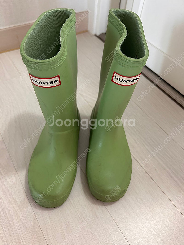 헌터 레인부츠, 클리어어그(호주ver.) 팝니다.--3