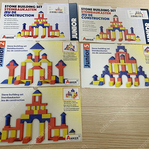 정토이즈 주니어 앵커 블럭 1~5 5종 풀세트