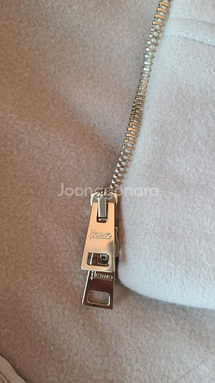 에르노 캐시미어 혼방 모직 후드코트--7