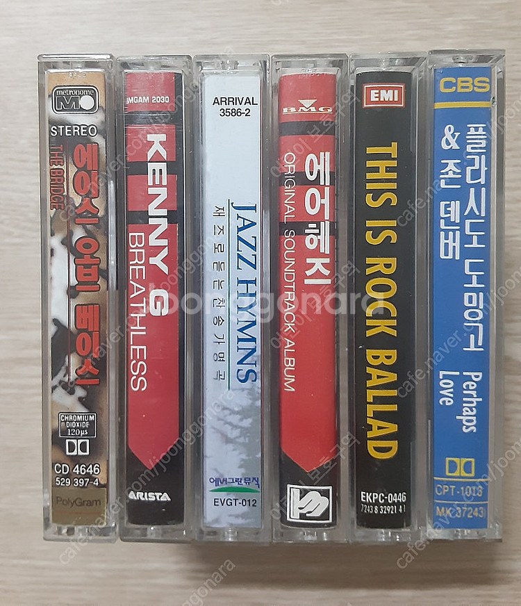 에이스 오브베이스.케니지.플라시도 도밍고 외 카세트테이프 6개--2