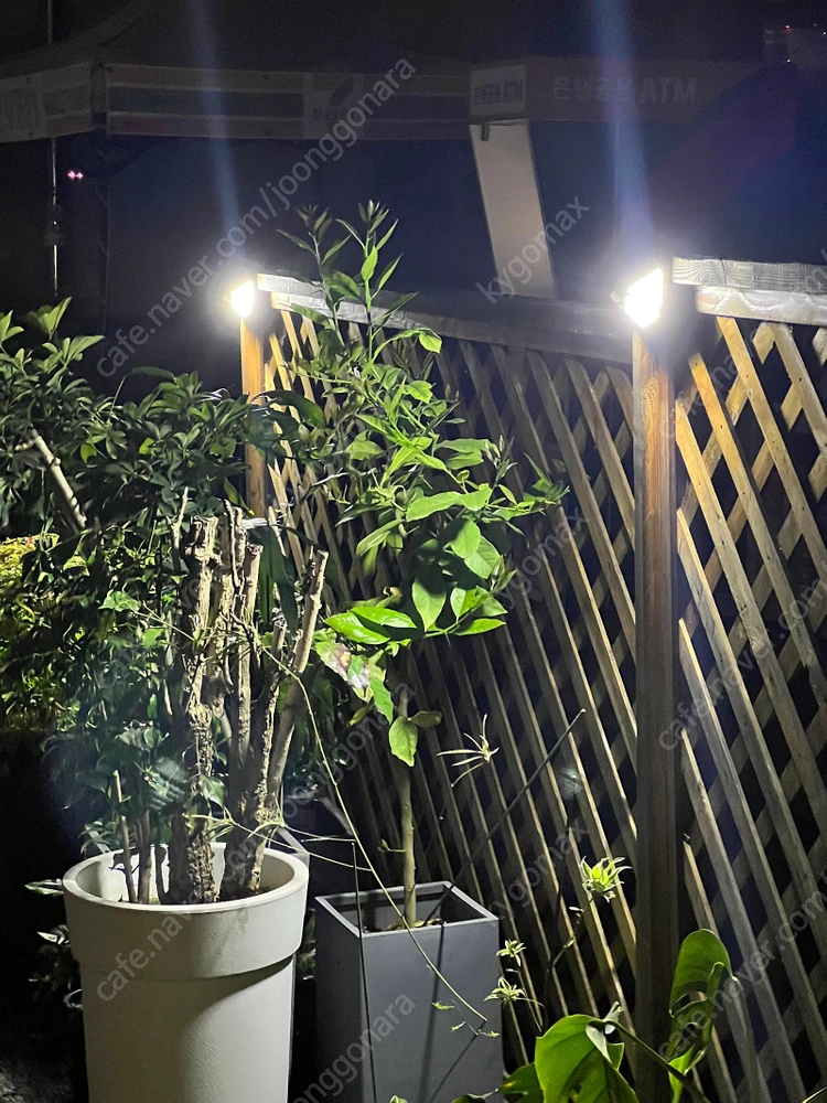 100구 LED 태양광 무선 센서등 모션감지 옥외등 이미지