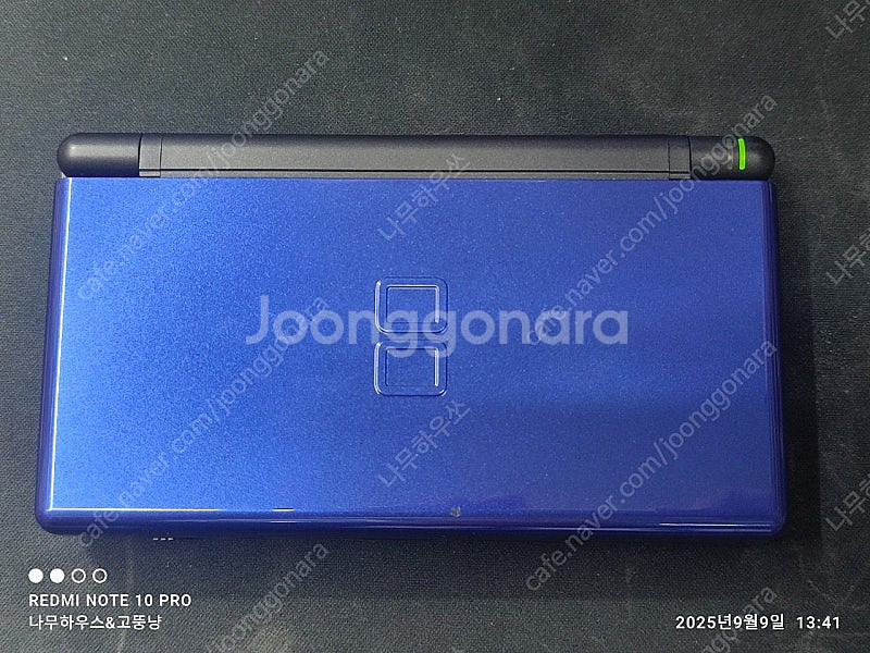 닌텐도 DSL 코발트 블랙 팝니다--0