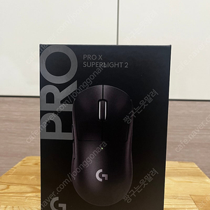 [미개봉] 로지텍 G PRO X 슈퍼라이트 2 마우스(지슈라2) 국내정발