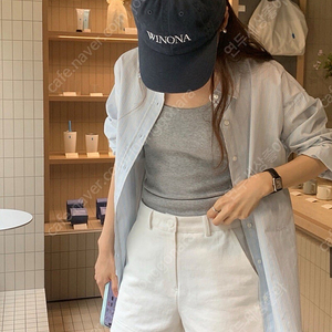 뮤렛 여성 스트라이프 셔츠