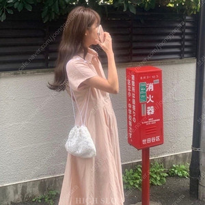 리터 소피 셔츠 원피스 새상품