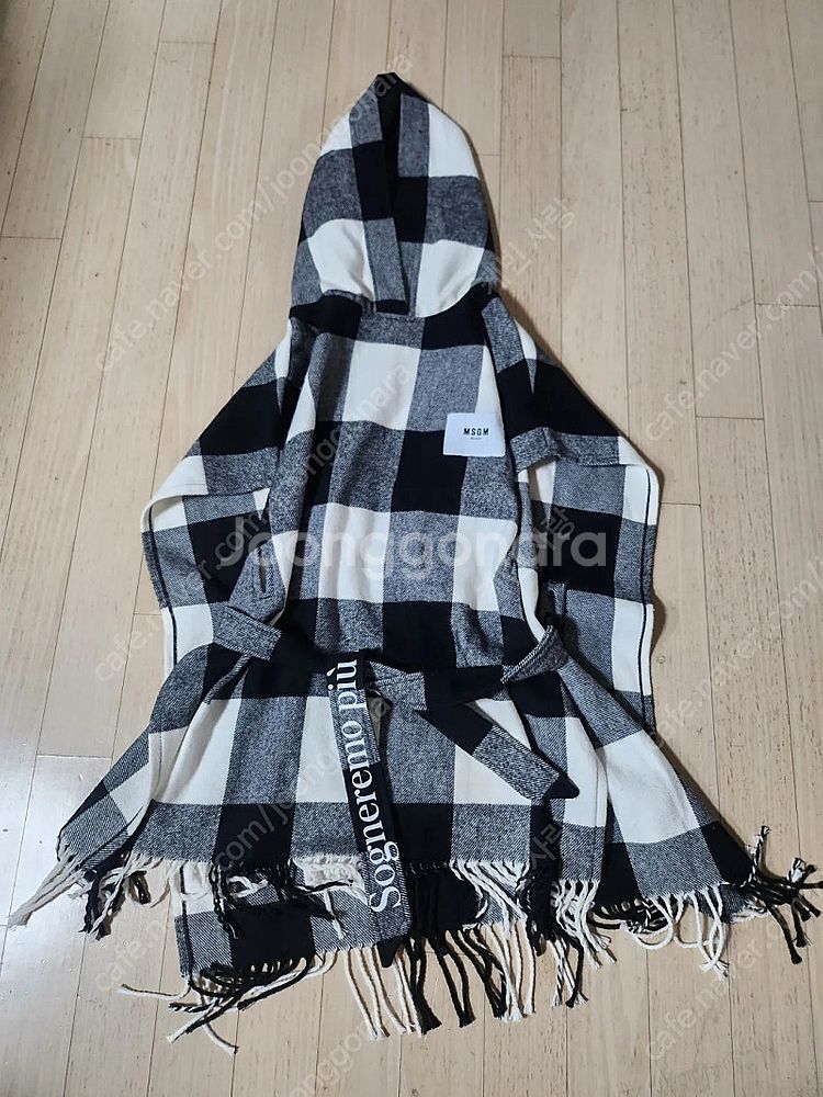 MSGM 키즈 케이프 10Y (택없는 새거) 성인 가능--0