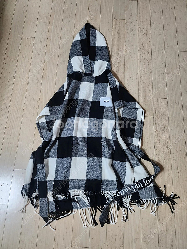 MSGM 키즈 케이프 10Y (택없는 새거) 성인 가능--1