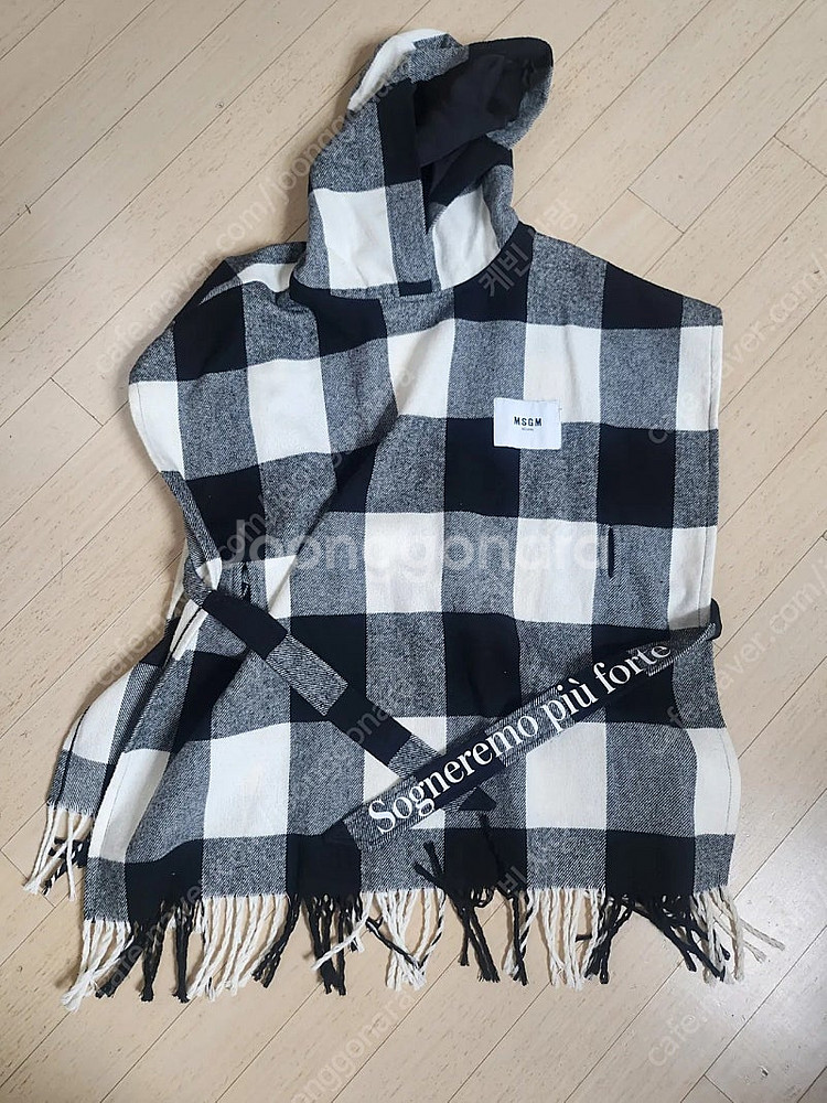 MSGM 키즈 케이프 10Y (택없는 새거) 성인 가능--2
