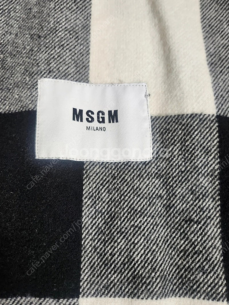 MSGM 키즈 케이프 10Y (택없는 새거) 성인 가능--3