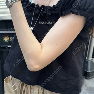 Ribbonbit Alice Ribbon Top -Black