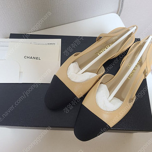 샤넬 플랫 슬링백 정품 새제품