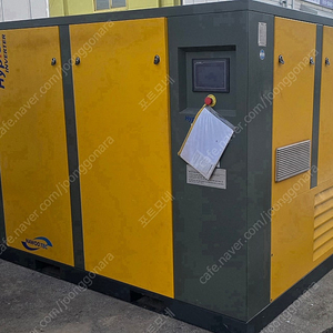 100마력(75kw)콤프레샤 세트 판매합니다 22년식 사용감 거의 없음