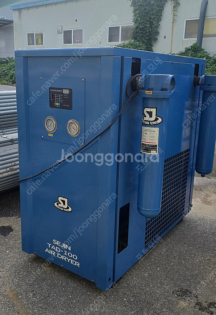100마력(75kw)콤프레샤 세트 판매합니다 22년식 ...--7