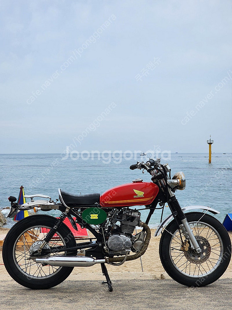 울프 125 커스텀 바이크--0