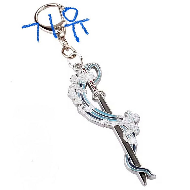 귀칼 귀멸의 칼날 키링 무이치로 젠이츠 기유 새제품--2