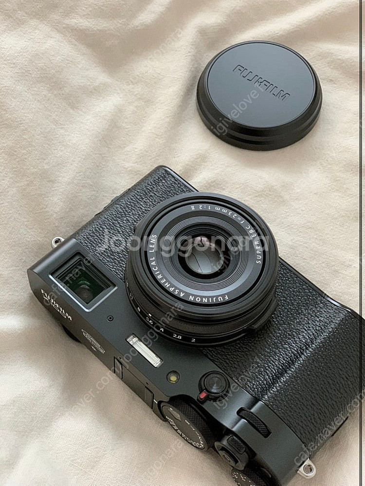 x100v 블랙 신동, 사각후드, 필터--1