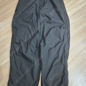 유니클로C 와이드파라슈트팬츠xs 블랙