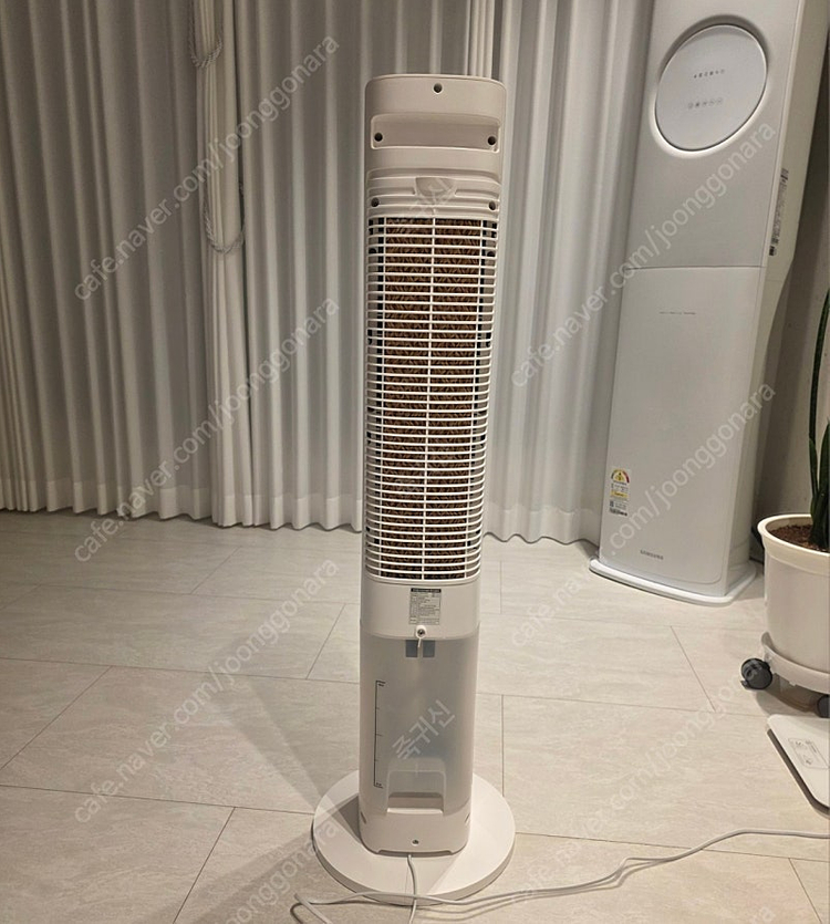 얼음바람!!! TERTON 타워형 냉풍기 TF-3311TR ('25.7월 구매, 2회사용)--2