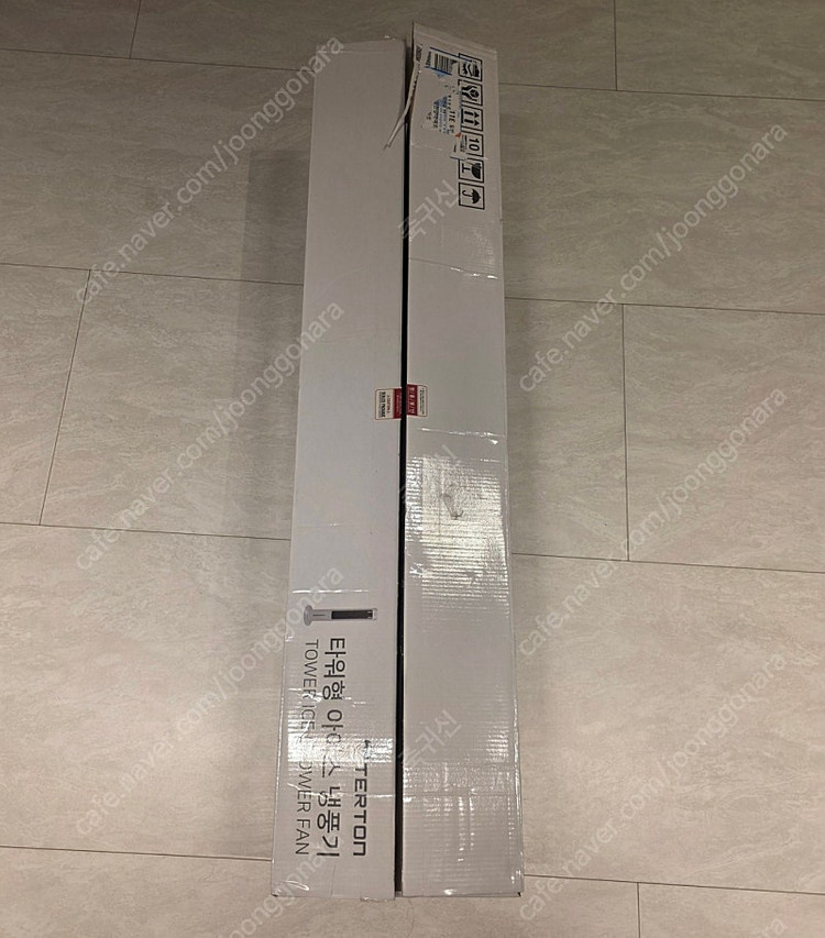 얼음바람!!! TERTON 타워형 냉풍기 TF-3311TR ('25.7월 구매, 2회사용)--6