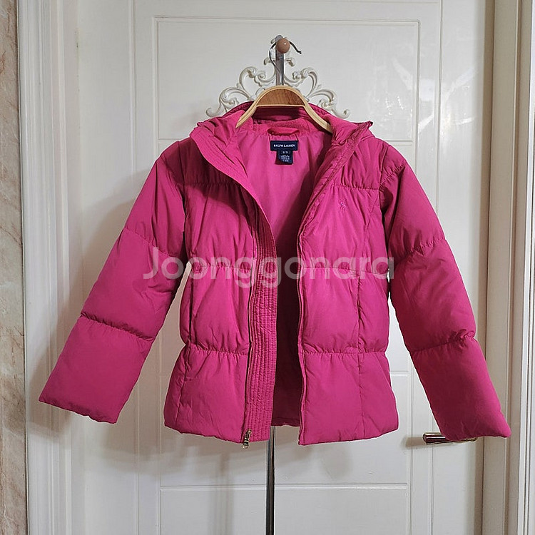 (130호) 폴로 걸즈 S(7) 다운 패딩/ 여아 키즈 주니어 랄프로렌 닥스 빈폴 헤지스 오리털--1