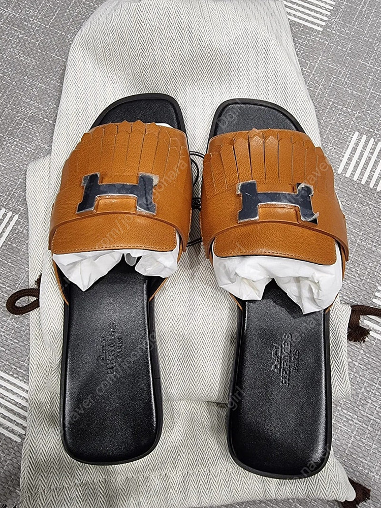 에르메스 오떼유 오퇴유 샌들 새제품--4