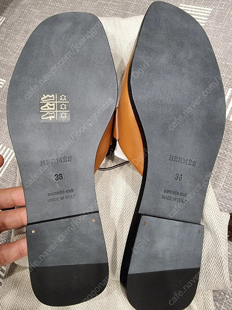 에르메스 오떼유 오퇴유 샌들 새제품--5