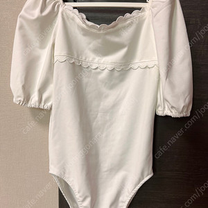 도미니코 물결 자수 레오타드 발레복 L