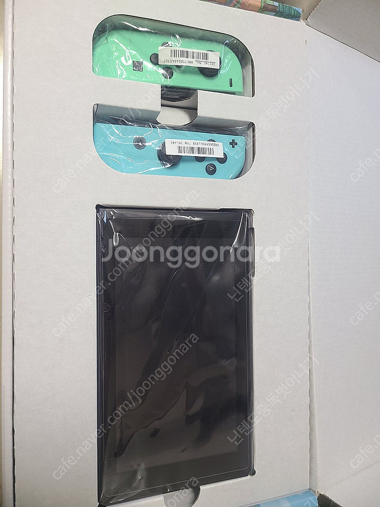 구성품미사용)닌텐도 스위치 동물의숲 에디션 풀박스+파우...--1