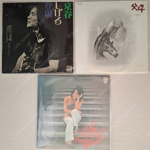 <일괄> 70년대 일본 유명 포크 엘피 LP 총4장