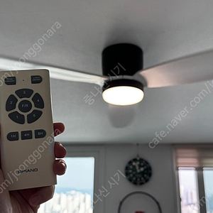 스피아노 초슬림 조명 실링팬 중고 팝니다