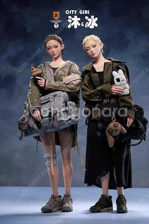 Mr.Z 시티걸 뮤 & 빙 12인치 피규어 팝니다.--0