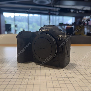 캐논 EOS R5 풀박스 + 배터리 2개 + EF-RF 어댑터 포함 판매합니다