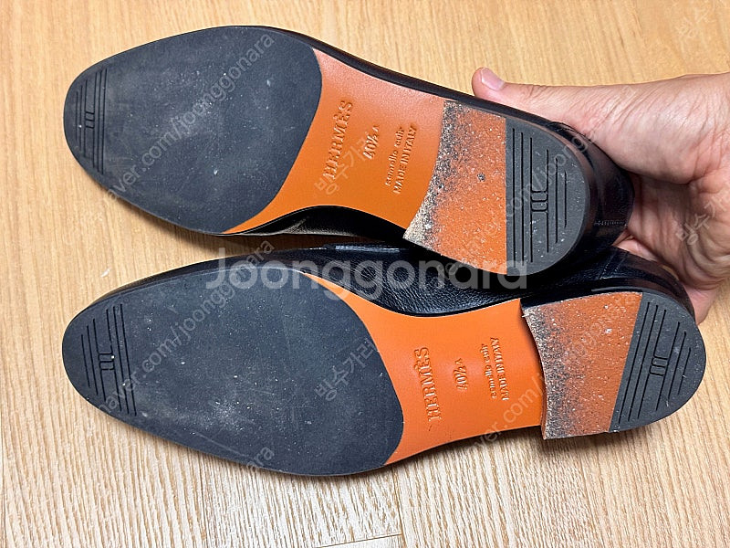 에르메스 파리 금장 40.5 3회 착용 79만원--4