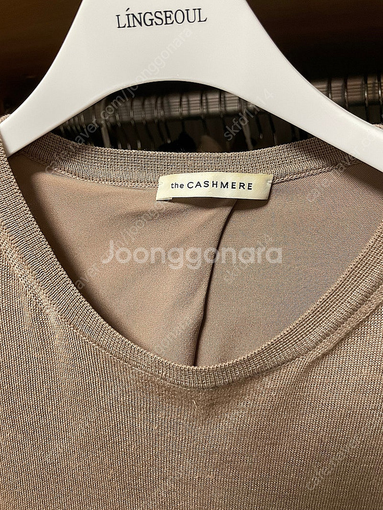 더캐시미어 니트 원피스(가격내림)--1