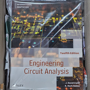 Engineering Circuit Analysis 12판 판매합니다. 이미지